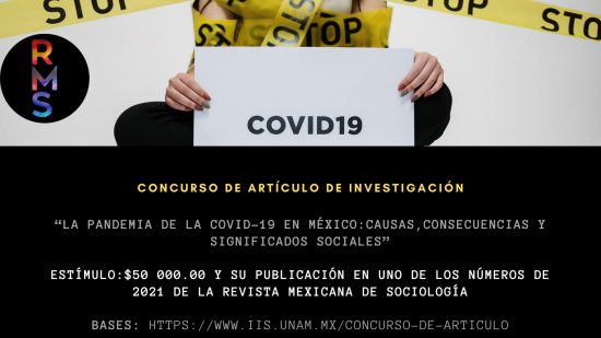 Concurso de artículo de investigación «La pandemia de la Covid-19 en México»
