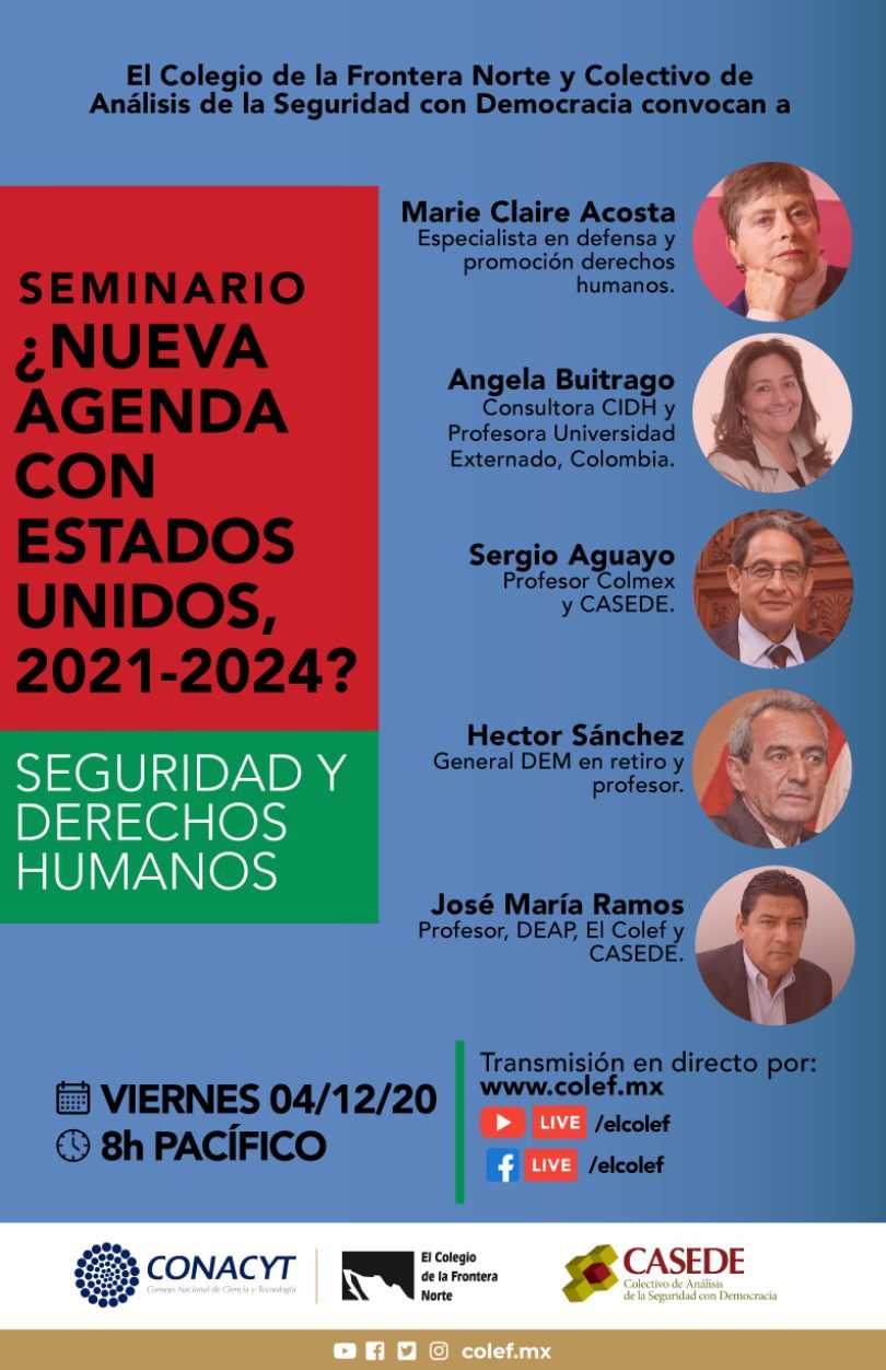 ¿Nueva agenda con Estados Unidos, 2021-2024? Seguridad y derechos humanos