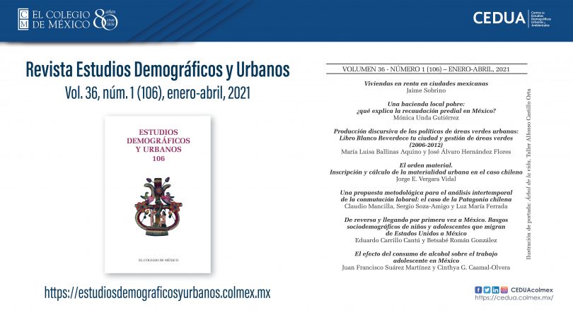 Estudios Demográficos y Urbanos, vol. 36, núm. 1