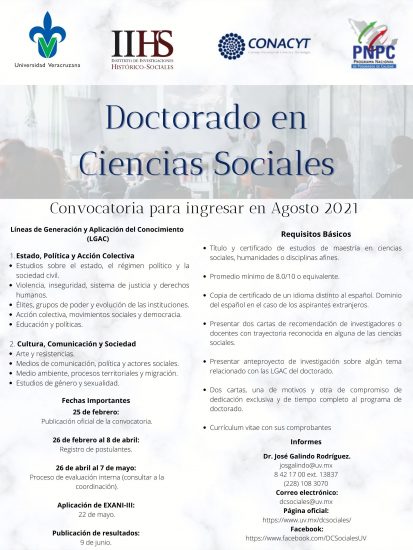Doctorado en Ciencias Sociales- IIHS