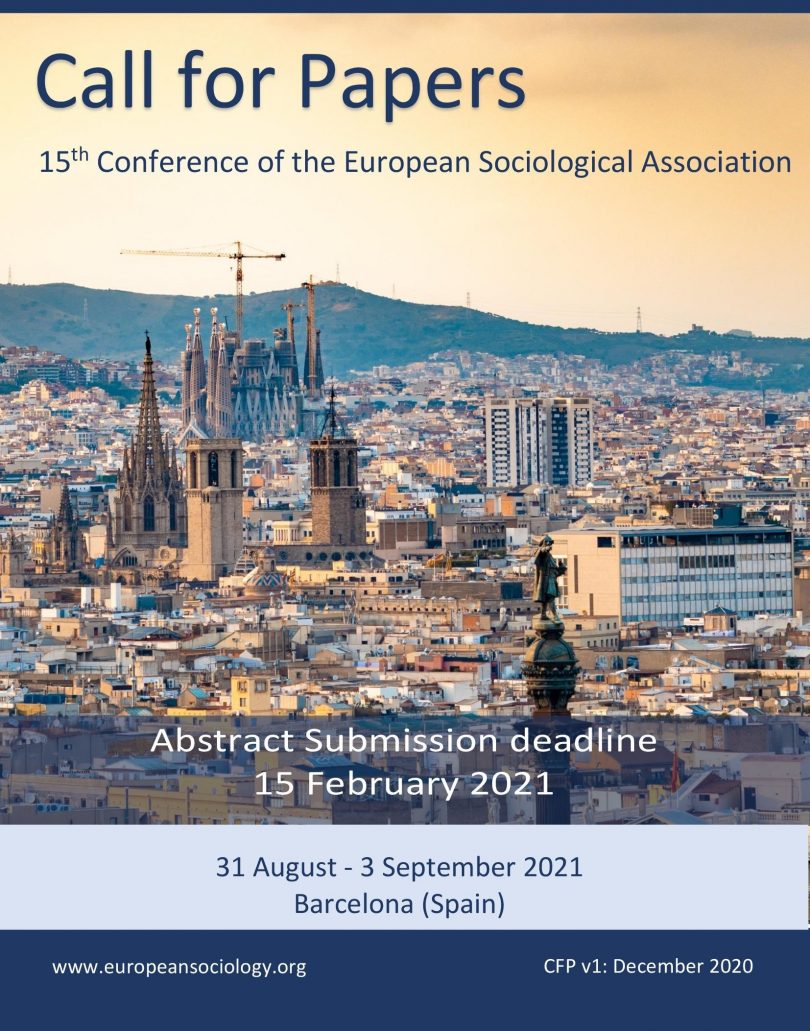 15th conference of the European Sociological Association