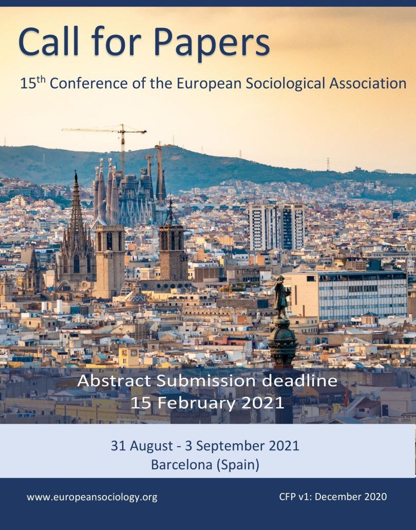 15th conference of the European Sociological Association COMECSO