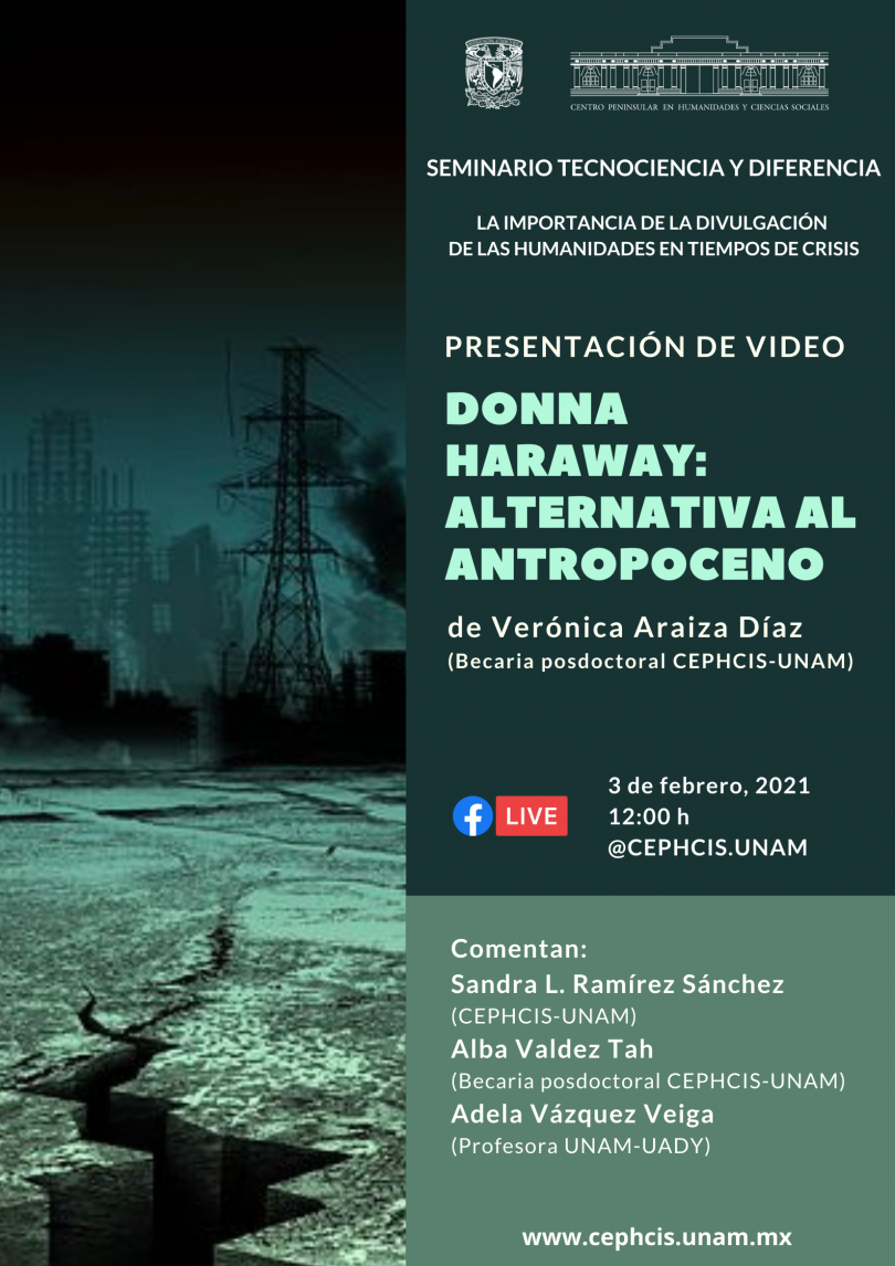 Donna Haraway: alternativa al antropoceno