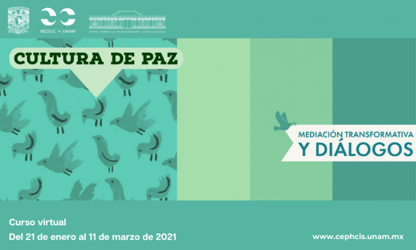 Cultura de la paz, mediación transformativa y diálogos