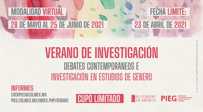 Verano de investigación en Estudios de Género