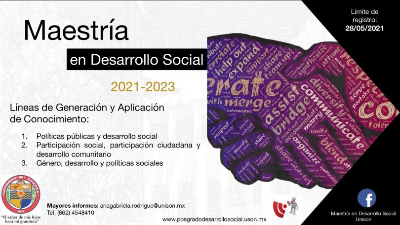 Maestría en Desarrollo Social 2021-2023