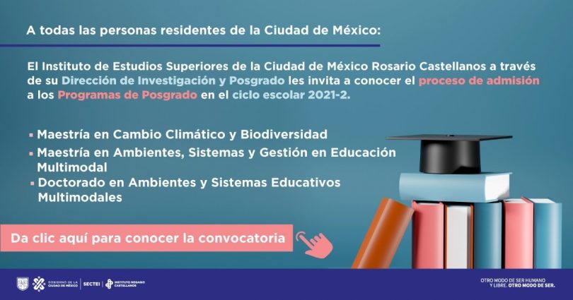 Posgrados en en Ambientes, Sistemas y Gestión en Educación Multimodal