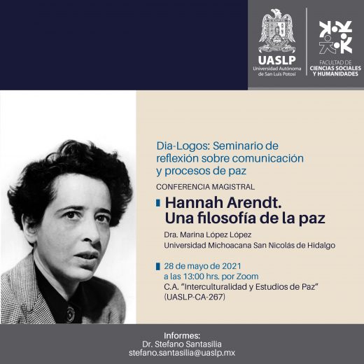 Hannah Arendt. Una filosofía de la paz