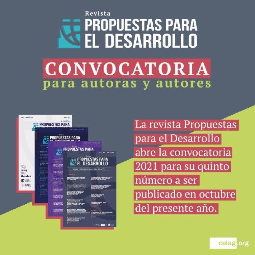 Convocatoria revista Propuestas para el Desarrollo