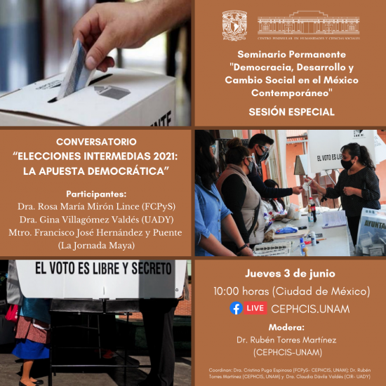 Elecciones intermedias 2021: la apuesta democrática