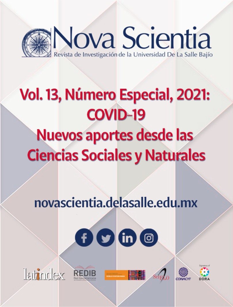 Nova Scientia, vol. 13. COVID-19