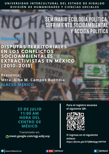 Conflictos socioambientales extractivistas en México