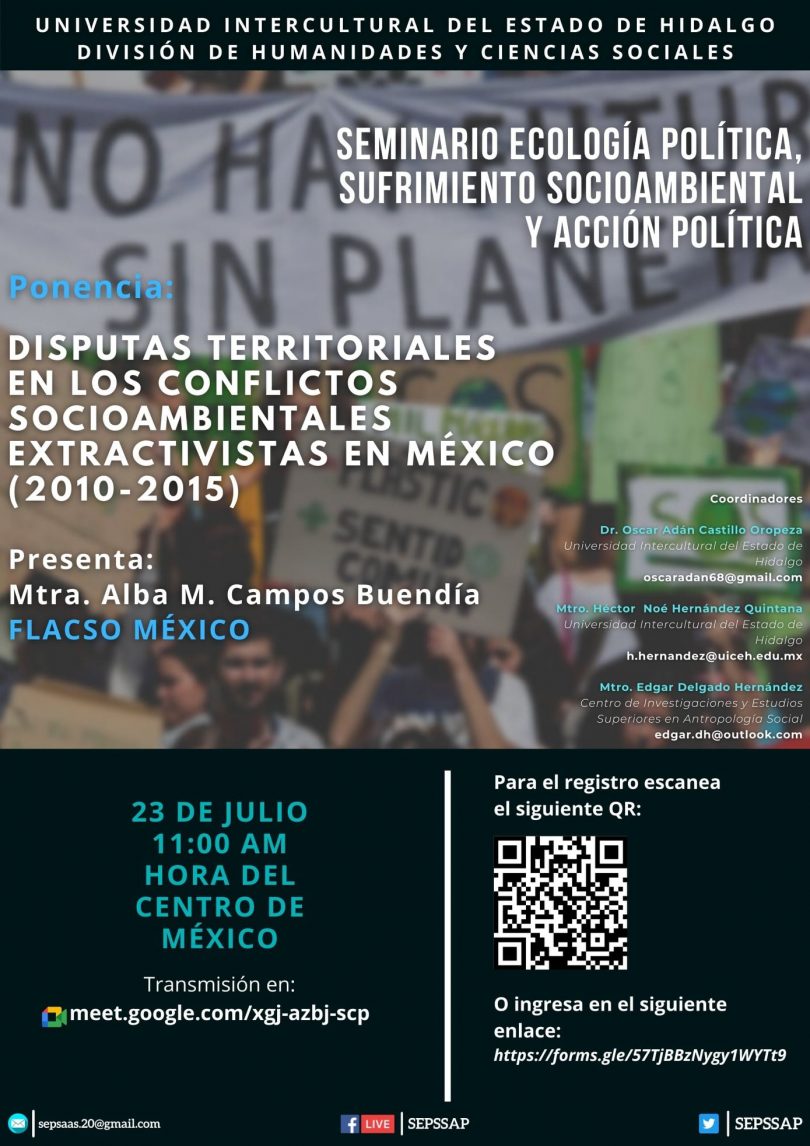 Disputas territoriales en los conflictos socioambientales extractivistas en México