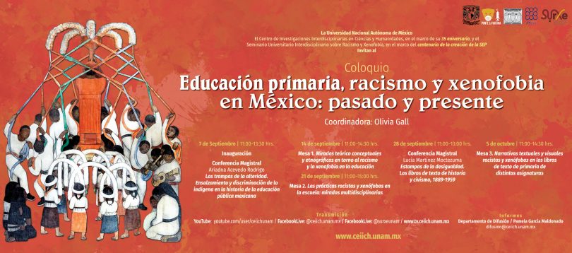 Coloquio Educación primaria, racismo y xenofobia en México