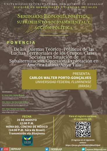 6a sesión del Seminario Ecología Política