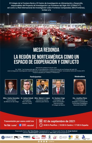 La región de Norteamérica como un espacio de cooperación y conflicto