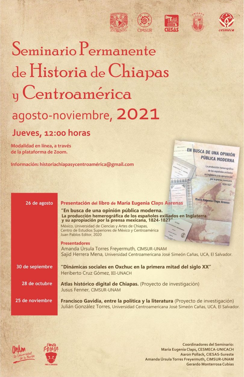 Seminario Permanente de Historia de Chiapas y Centroamérica