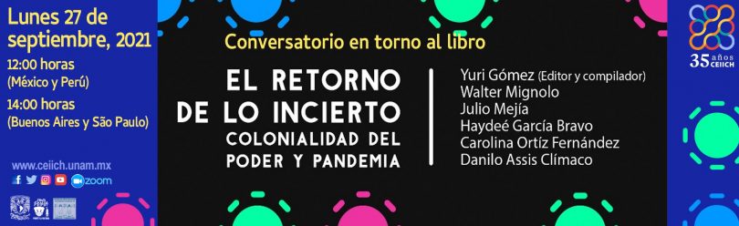 Conversatorio en torno al libro El retorno de lo incierto