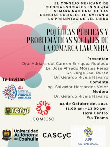 Políticas Públicas y Problemáticas Sociales de la Comarca Lagunera