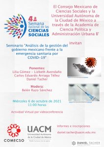 Análisis de la gestión del gobierno mexicano frente a los efectos de la emergencia sanitaria por COVID-19