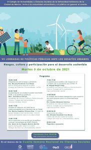 VII Jornadas de Políticas Públicas ante los desafíos urbanos. Riesgos, cultura y participación para el desarrollo sostenible
