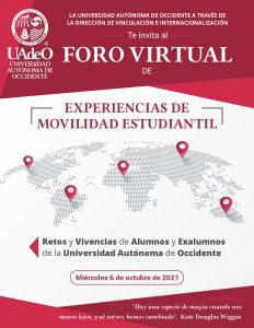Foro de Experiencias de Movilidad Estudiantil