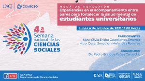 Experiencias en el acompañamiento entre pares para fortalecer la salud mental de los estudiantes universitarios