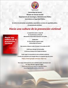 Hacia una cultura de la prevención victimal