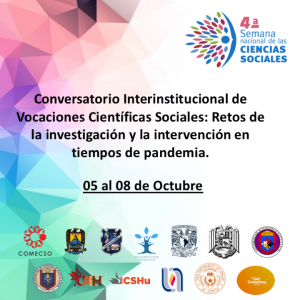 Conversatorio Interinstitucional de Vocaciones Científicas Sociales: retos de la investigación y la intervención en tiempos de pandemia