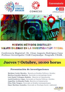 Nuevos métodos digitales: viejos dilemas en la investigación social