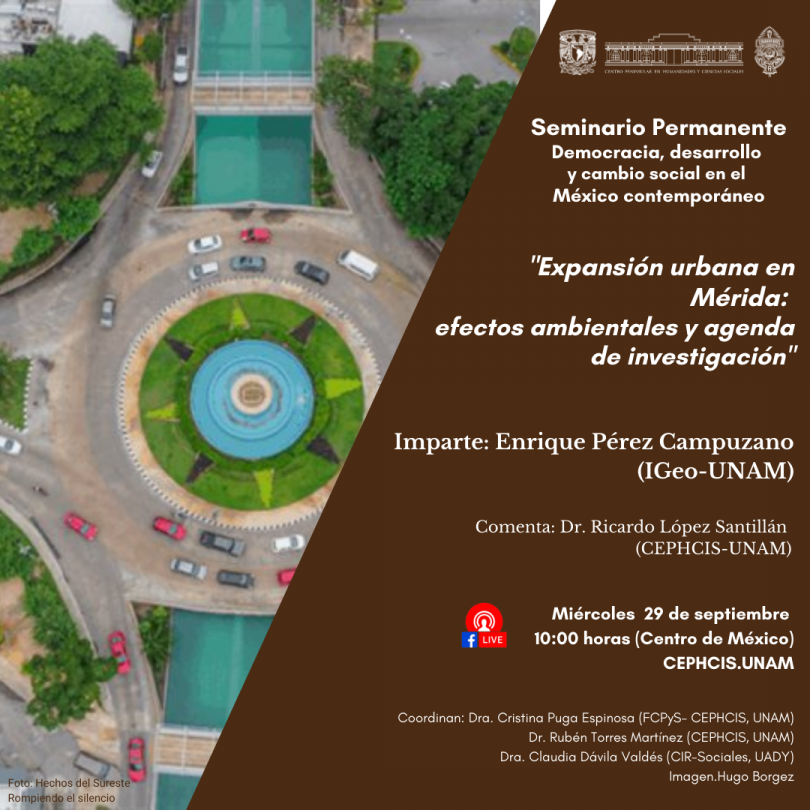 Expansión urbana en Mérida: efectos ambientales y agenda de investigación