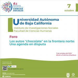 Los autos ‘chocolate’ en la Frontera Norte: Una agenda en disputa