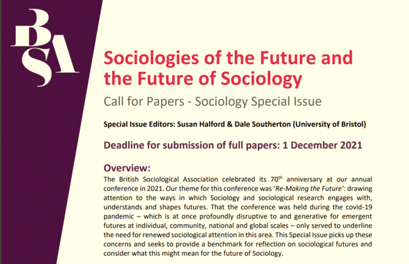 Sociologies of the Future and the Future of Sociology