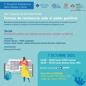 Descifrando la torre de babel: Taller de Orientación jurídica para familias de personas privadas de libertad