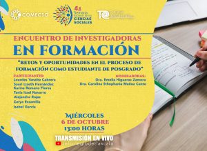 Encuentro de investigadoras en formación: retos de la profesión desde lo local