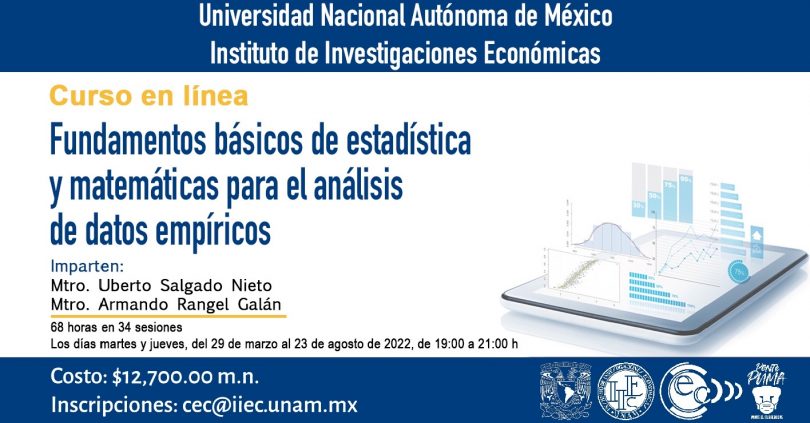 Fundamentos básicos de estadística y matemáticas