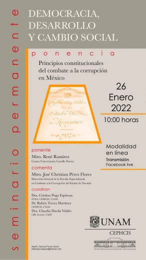 Principios constitucionales del combate a la corrupción en México