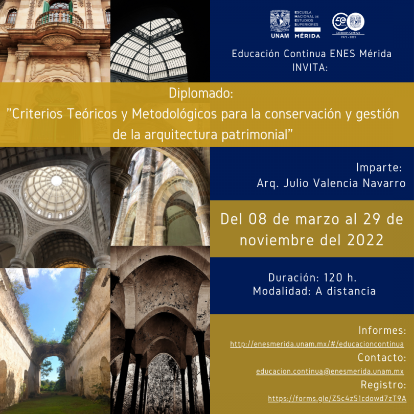 Conservación y gestión de la arquitectura patrimonial