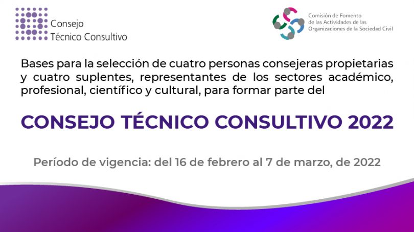 Convocatoria para renovar a los representantes en el CTC