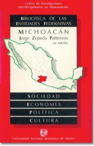 Zepeda Patterson, Jorge. 1988. Michoacán: sociedad, economía, política y cultura. México: CIICH-UNAM (ISBN 968-36-0655-5) 