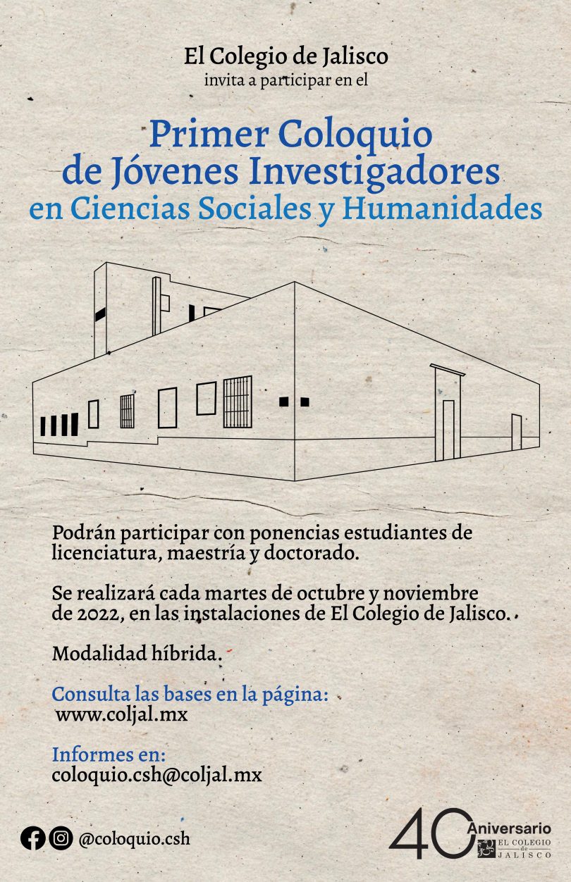 Primer Coloquio de Jóvenes Investigadores en Ciencias Sociales y Humanidades