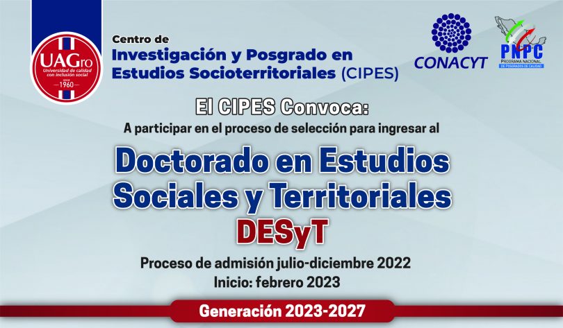 Doctorado en Estudios Sociales y Territoriales