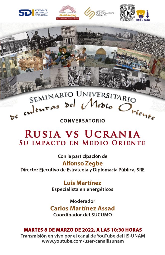 Rusia vs Ucrania. Su impacto en Medio Oriente