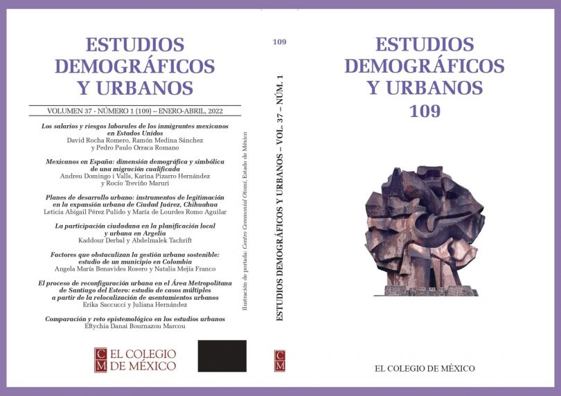Estudios Demográficos y Urbanos, vol. 37, núm. 1