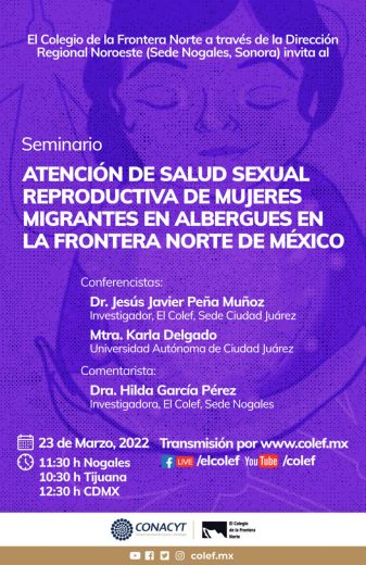 Atención de salud sexual y reproductiva  de mujeres migrantes