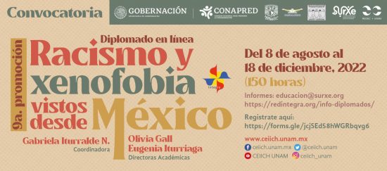 Diplomado Racismo y xenofobia vistos desde México