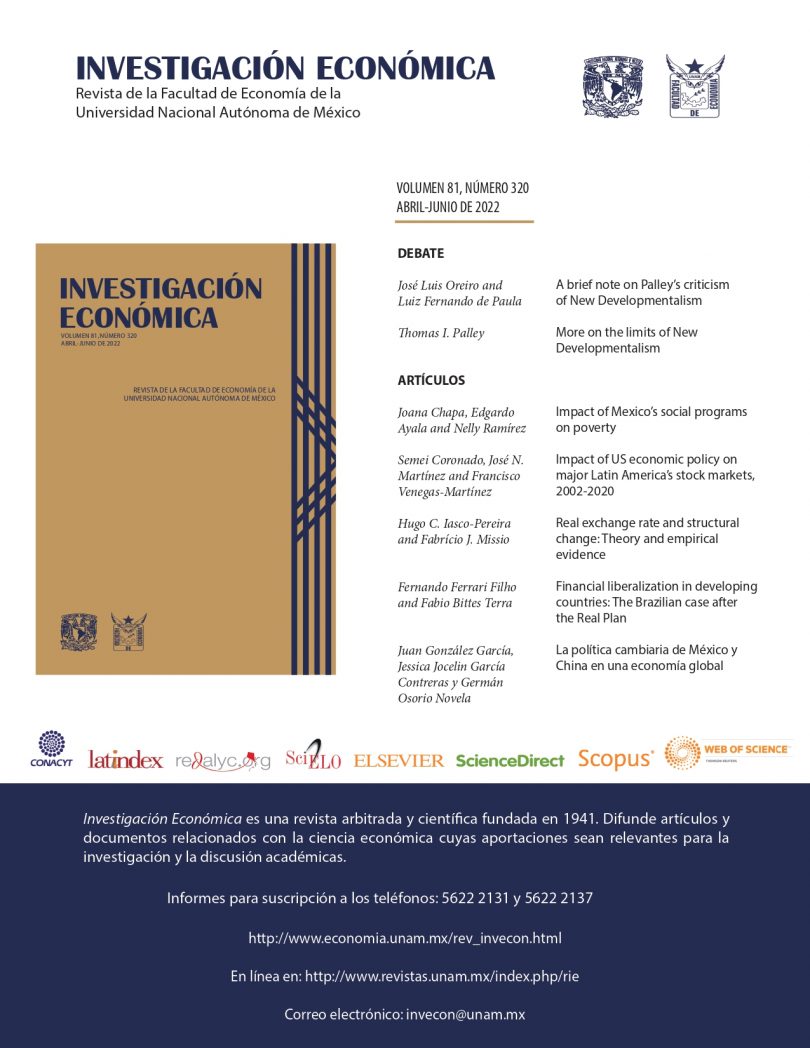 Investigación Económica, núm. 320