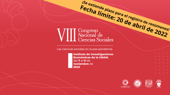 Convocatoria al VIII Congreso Nacional de Ciencias Sociales