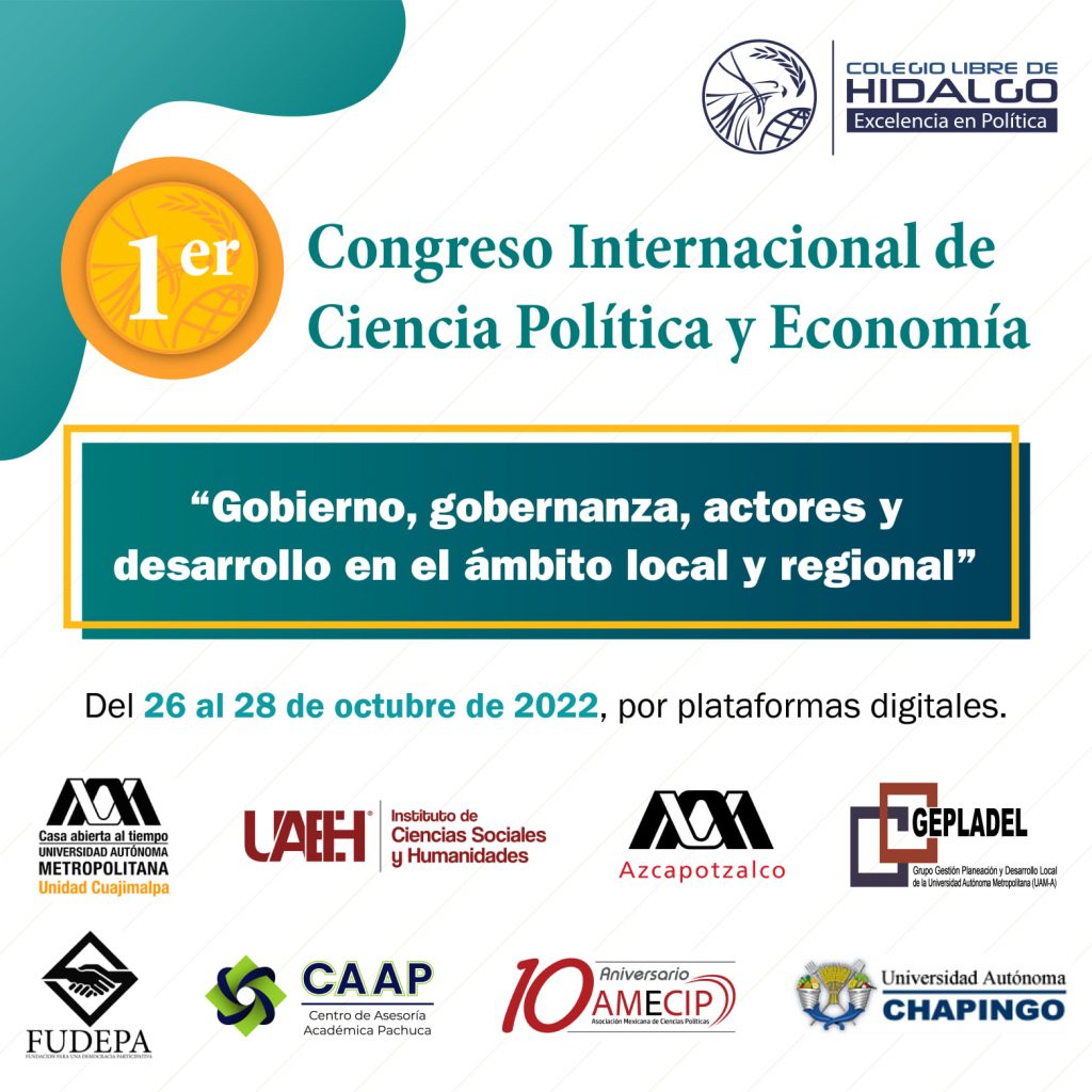 1er Congreso Internacional de Ciencia Política y Economía - COMECSO