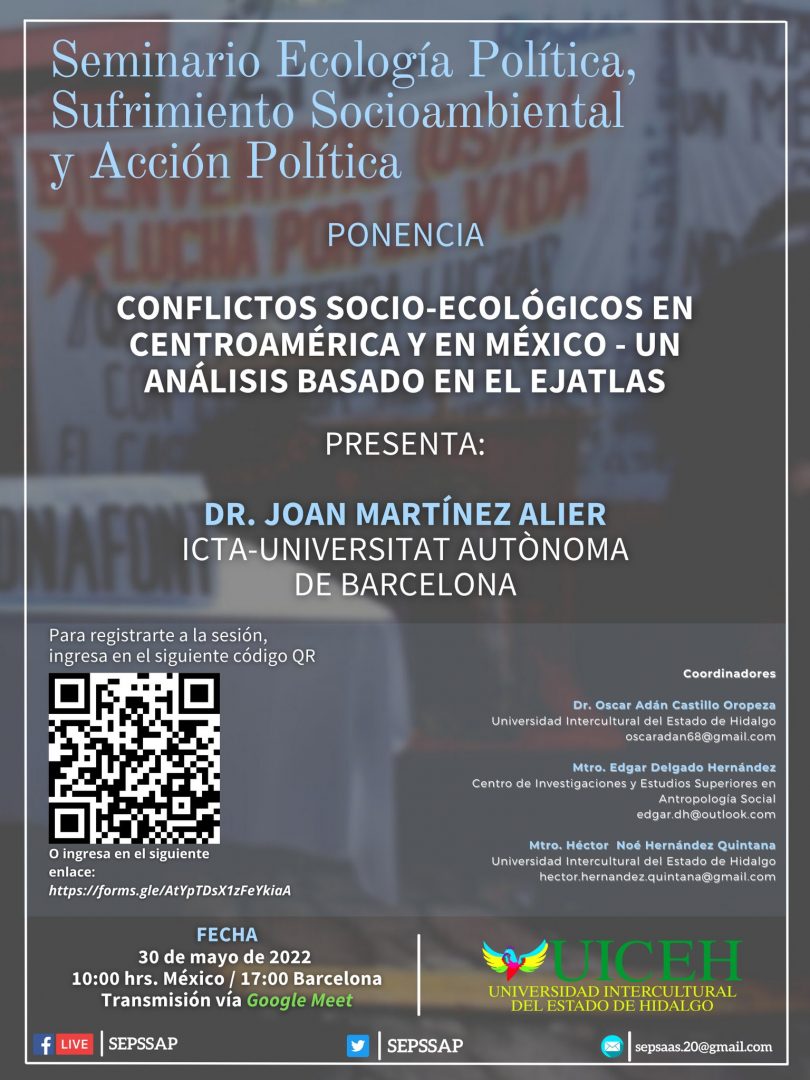 Conflictos Socio-ecológicos en Centroamérica y en México